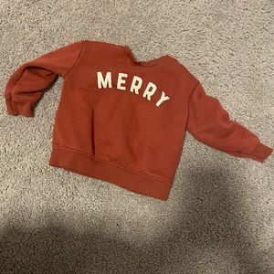 Little Co Merry sweatshirt
